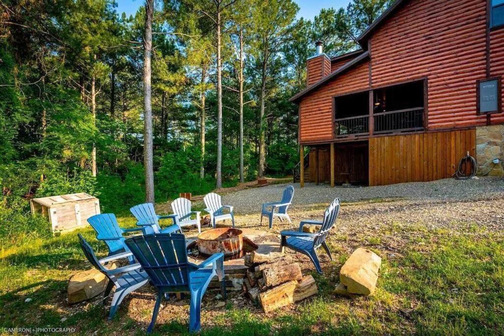 Iron Horse Lodge Sleeps 18, Games, Fire Pit, Hot Tub, Ev, More Брокен-Боу Екстер'єр фото