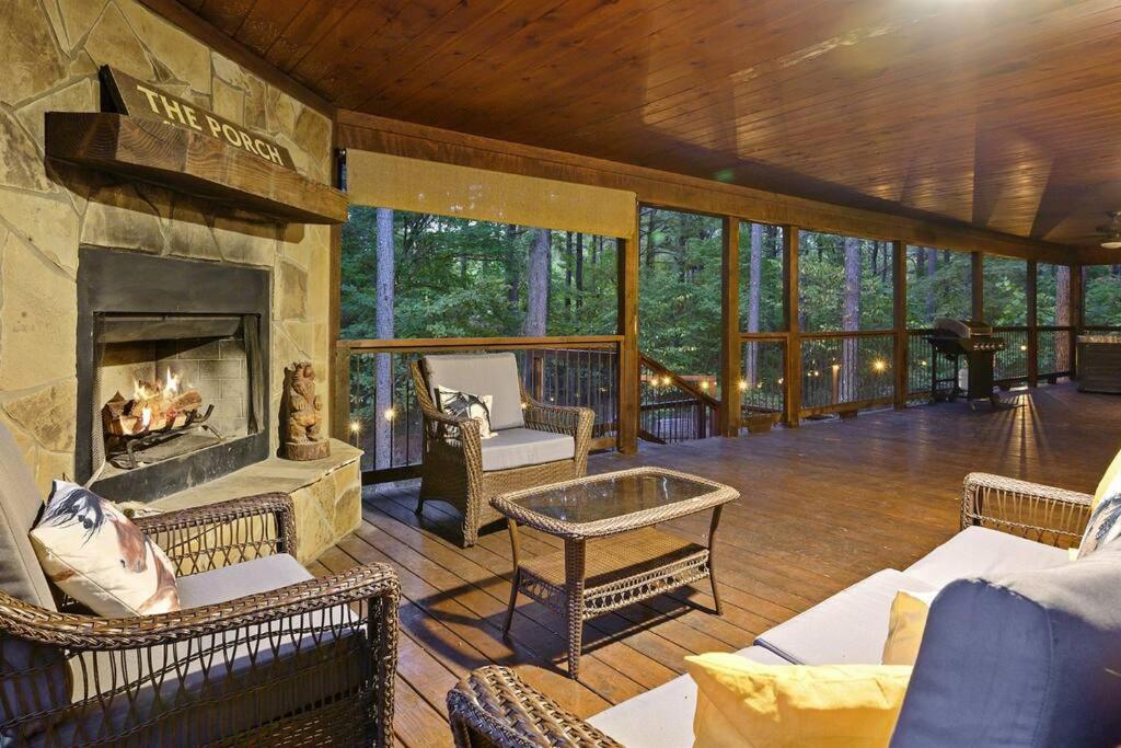 Iron Horse Lodge Sleeps 18, Games, Fire Pit, Hot Tub, Ev, More Брокен-Боу Екстер'єр фото